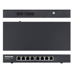 Lüliti Intellinet Gigabit 8x RJ45 PoE+ 85W, PoE toiteplokk hind ja info | Lülitid (Switch) | kaup24.ee