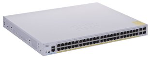 Cisco CBS250-48P-4X-EU võrgulüliti Hallatav L2/L3 Gigabit Ethernet (10/100/1000) Hõbedane hind ja info | Lülitid (Switch) | kaup24.ee