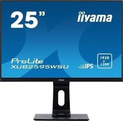 Монитор Iiyama XUB2595WSU-B1, 25" цена и информация | Мониторы | kaup24.ee