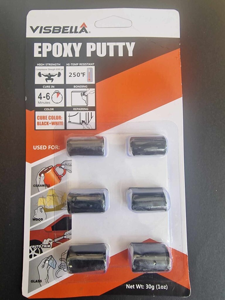 Epoksükitt Visbella Epoxy Putty, 30 g цена и информация | Autokeemia | kaup24.ee