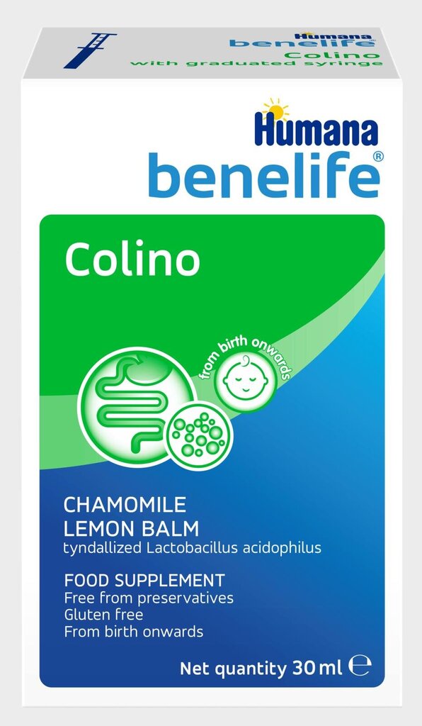 Humana benelife® Colino, 30ml цена и информация | Muud toidulisandid ja preparaadid | kaup24.ee