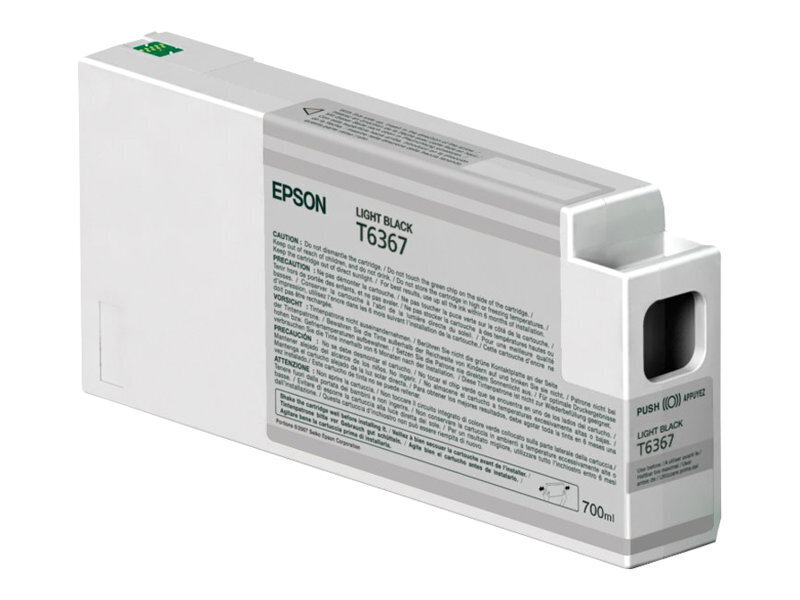 Epson tindikassett T6367 hele must 700ml hind ja info | Printeritarvikud | kaup24.ee