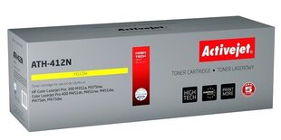 Тонер Activejet ATH412N (HP CE412A) для лазерных принтеров, 2600 стр, желтый цена и информация | Картриджи и тонеры | kaup24.ee