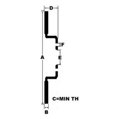 Тормозные диски Black Diamond KBD1448G12 цена и информация | Дополнительные принадлежности | kaup24.ee