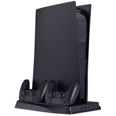 Зарядка SteelDigi Azure Crow PS5, Black цена и информация | Аксессуары для компьютерных игр | kaup24.ee