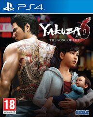 Игра Yakuza 6: The Song of Life для PlayStation 4 цена и информация | Компьютерные игры | kaup24.ee