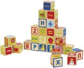 Mänguklotsid ABC Hape E0419 цена и информация | Игрушки для малышей | kaup24.ee