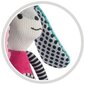 Pehme riputatav mänguasi Canpol Babies Rattle and Mirror Long Ears, sinine, roosa 68/061 hind ja info | Imikute mänguasjad | kaup24.ee