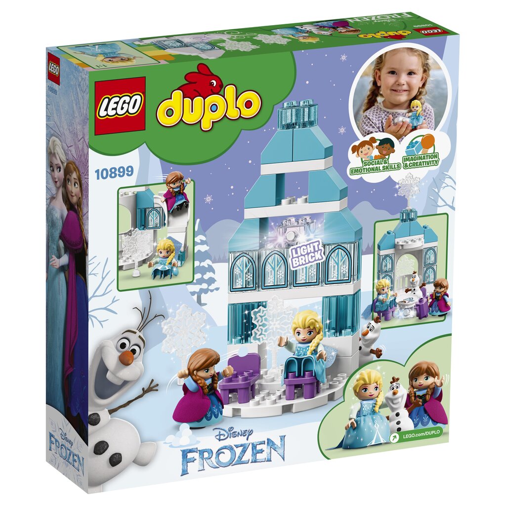 10899 LEGO® DUPLO Külmunud jääloss цена и информация | Klotsid ja konstruktorid | kaup24.ee