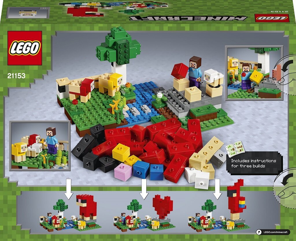 21153 LEGO® Minecraft Villafarm hind ja info | Klotsid ja konstruktorid | kaup24.ee