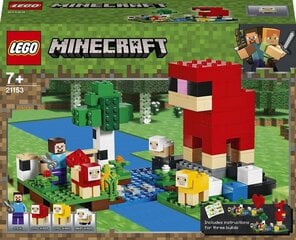 21153 LEGO® Minecraft Шерстяная Ферма цена и информация | Конструкторы и кубики | kaup24.ee