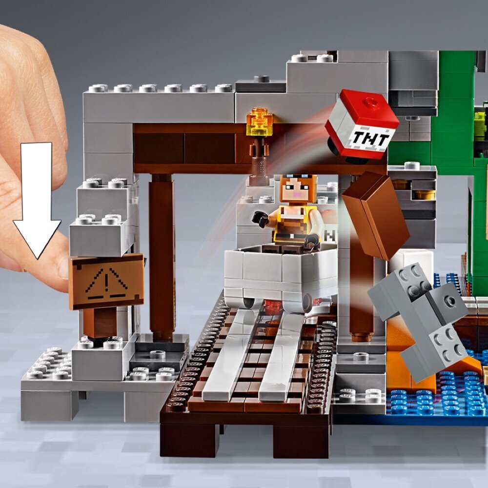 21155 LEGO® Minecraft Creeper Mine цена и информация | Klotsid ja konstruktorid | kaup24.ee