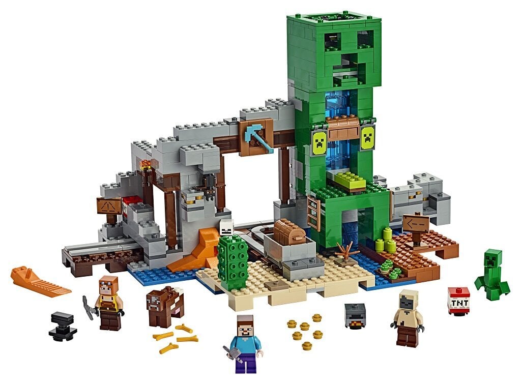 21155 LEGO® Minecraft Creeper Mine hind ja info | Klotsid ja konstruktorid | kaup24.ee