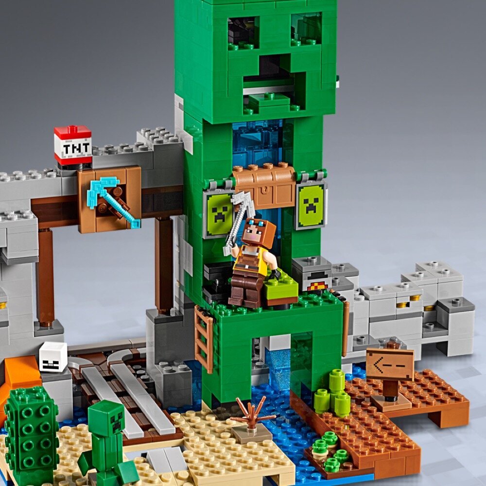 21155 LEGO® Minecraft Creeper Mine цена и информация | Klotsid ja konstruktorid | kaup24.ee