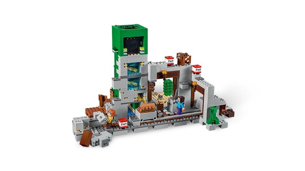 21155 LEGO® Minecraft Creeper Mine hind ja info | Klotsid ja konstruktorid | kaup24.ee