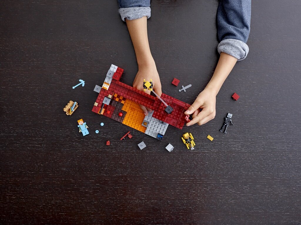 21154 LEGO® Minecraft Leekide sild hind ja info | Klotsid ja konstruktorid | kaup24.ee