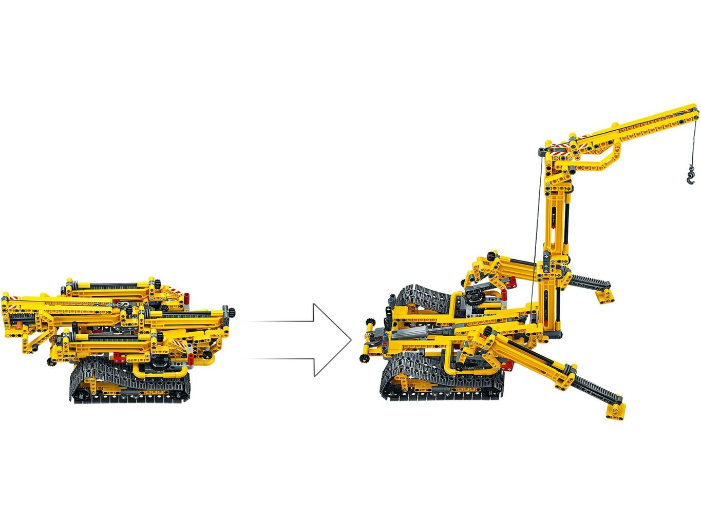 42097 LEGO® Technicu Kompaktne roomiktõstuk hind ja info | Klotsid ja konstruktorid | kaup24.ee