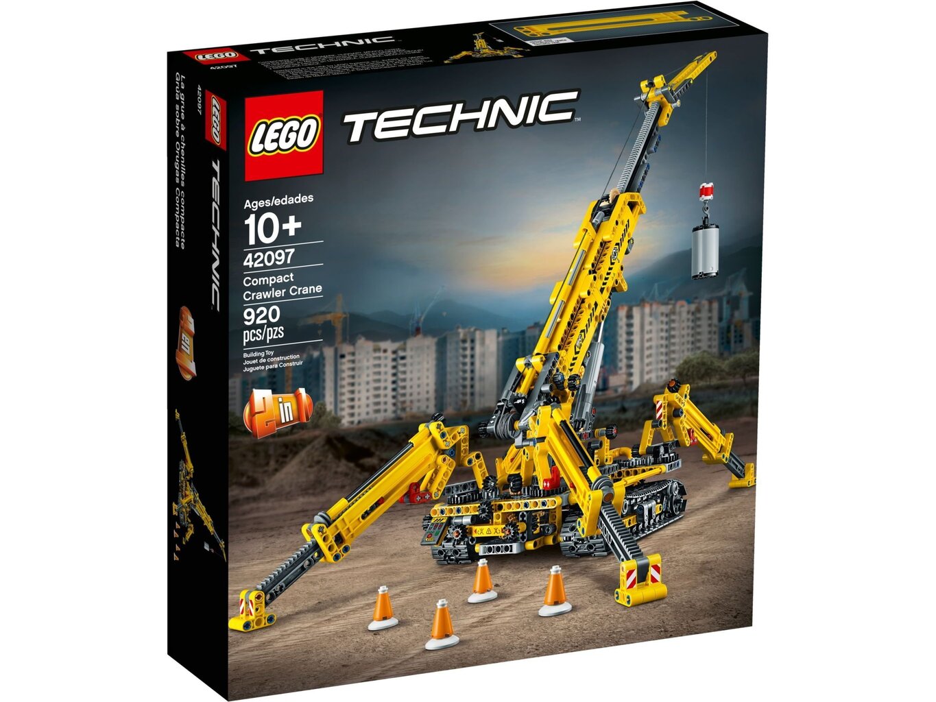 42097 LEGO® Technicu Kompaktne roomiktõstuk hind ja info | Klotsid ja konstruktorid | kaup24.ee