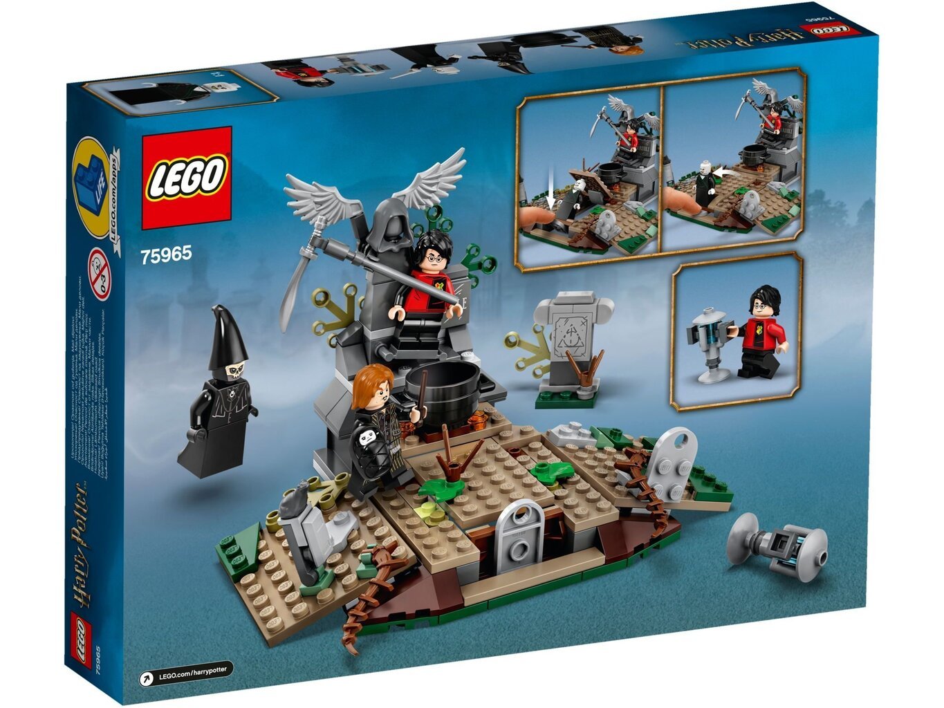 75965 LEGO® Harry Potter Voldemorti tõus цена и информация | Klotsid ja konstruktorid | kaup24.ee