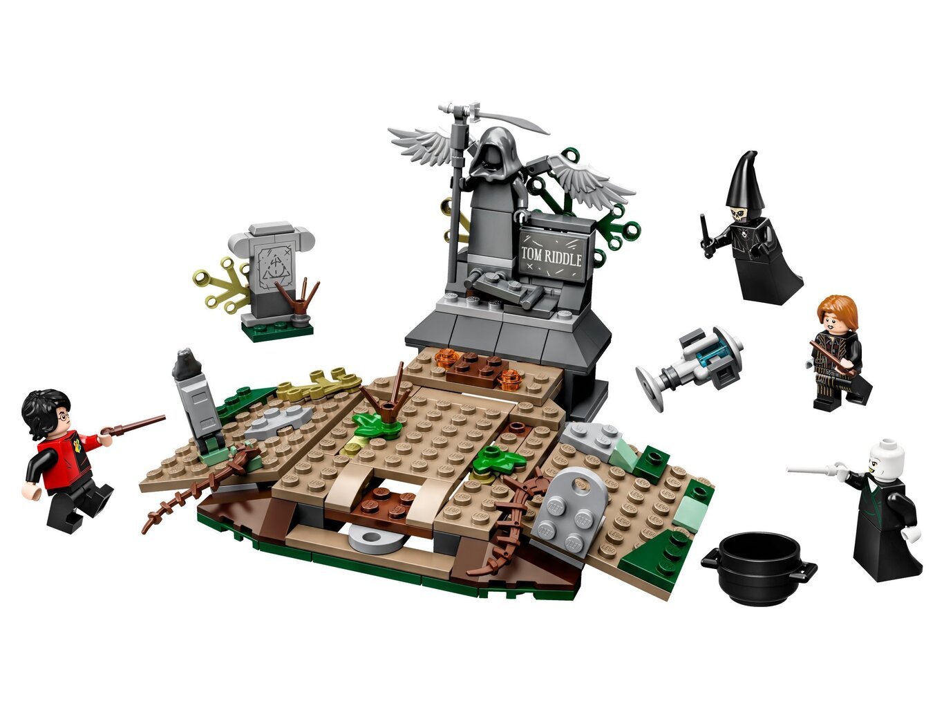 75965 LEGO® Harry Potter Voldemorti tõus цена и информация | Klotsid ja konstruktorid | kaup24.ee