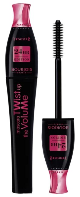 Ripsmetušš Bourjois Twist Up The Volume 8 ml, Black hind ja info | Ripsmetušid, lauvärvid, silmapliiatsid, seerumid | kaup24.ee