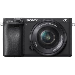 Sony A6400 body + 16-50mm f/3.5-5.6 E PZ OSS (black) цена и информация | Цифровые фотоаппараты | kaup24.ee