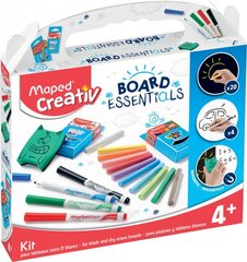 Komplekt kirjutustahvlile MAPED Board Essentials hind ja info | Kunstitarbed, voolimise tarvikud | kaup24.ee