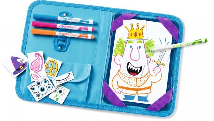 Joonistus komplekt magnettahvliga Maped Creativ Travel Board Knights and Princesses цена и информация | Kunstitarbed, voolimise tarvikud | kaup24.ee