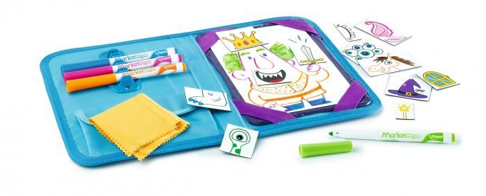 Joonistus komplekt magnettahvliga Maped Creativ Travel Board Knights and Princesses hind ja info | Kunstitarbed, voolimise tarvikud | kaup24.ee