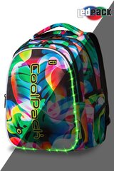 CoolPack seljakott Joy L LED, 26L - Rainbow Leaves цена и информация | Школьные рюкзаки, спортивные сумки | kaup24.ee