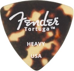 Набор медиаторов Fender Tortuga 346 Heavy 6шт цена и информация | Принадлежности для музыкальных инструментов | kaup24.ee