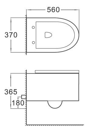 Varjatud WC raam Mexen 5in1 Fenix Slim 6/4 L, 4,5/3 L, 8 cm koos klosetiga Sofia Rimless Slim hind ja info | WС-potid | kaup24.ee