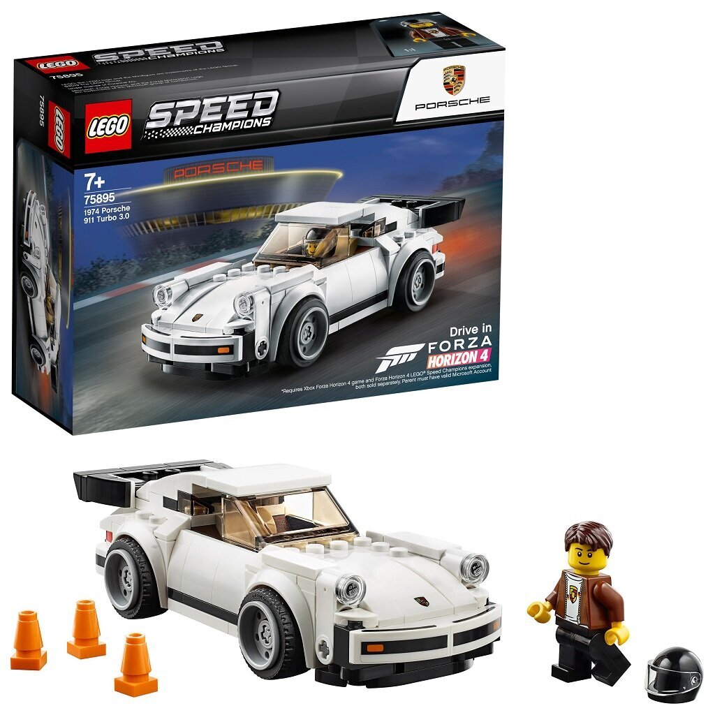 75895 LEGO® Speed ​​​​Champions 1974 Porsche 911 Turbo 3.0 hind ja info | Klotsid ja konstruktorid | kaup24.ee