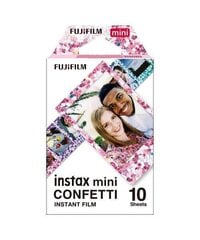 Fujifilm Instax mini Confetti fotopaber, 10 tk цена и информация | Аксессуары для фотоаппаратов | kaup24.ee