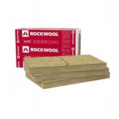 RockWool Super board 100x60x16 cm 14,4m2 fassaadivillaga цена и информация | Изоляционный и уплотняющий упаковочный материал | kaup24.ee