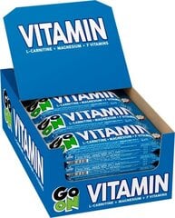 Valgubatoon GO ON VITAMIN Coconut, 24 x 50 g цена и информация | Батончики | kaup24.ee