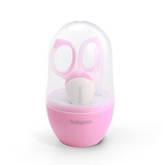 BabyOno maniküürikomplekt, 398, roosa цена и информация | Гигиенические товары | kaup24.ee