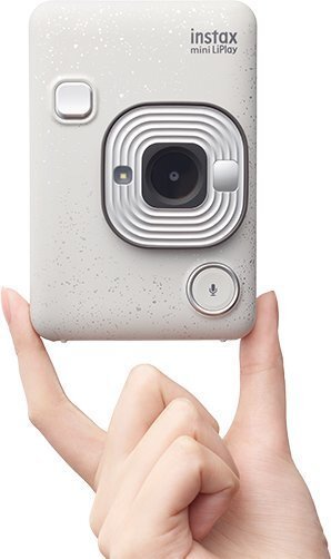 Kiirpildikaamera Fujifilm Instax Mini LiPlay, Stone white hind ja info | Kiirpildikaamerad | kaup24.ee