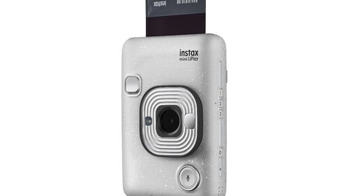 Fujifilm Instax Mini Liplay, Stone White hind ja info | Kiirpildikaamerad | kaup24.ee