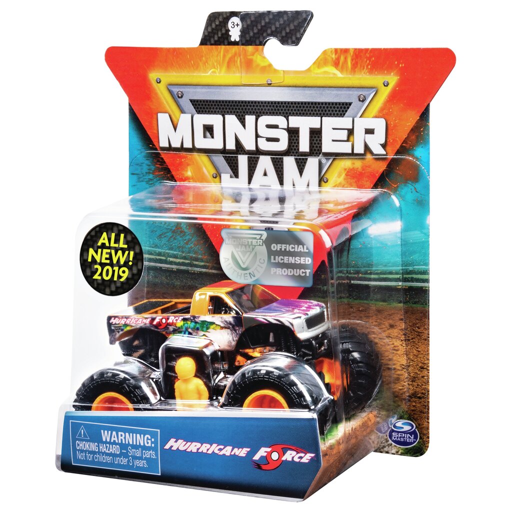 Maastur Monster Jam 1:64, üks pakendis, 6044941 hind ja info | Poiste mänguasjad | kaup24.ee