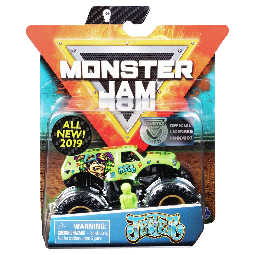 Maastur Monster Jam 1:64, üks pakendis, 6044941 hind ja info | Poiste mänguasjad | kaup24.ee