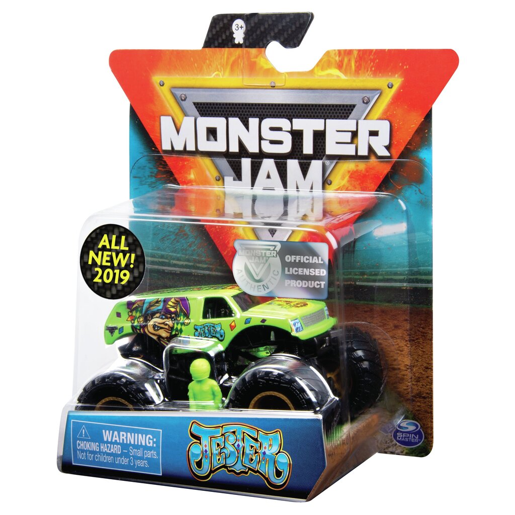 Maastur Monster Jam 1:64, üks pakendis, 6044941 hind ja info | Poiste mänguasjad | kaup24.ee