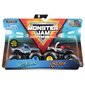 Maastur Monster Jam 1:64, kaks pakendis, 6044943 hind ja info | Poiste mänguasjad | kaup24.ee