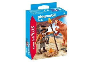 9442 PLAYMOBIL® Special Plus, Koopamees ja smilodon hind ja info | Klotsid ja konstruktorid | kaup24.ee