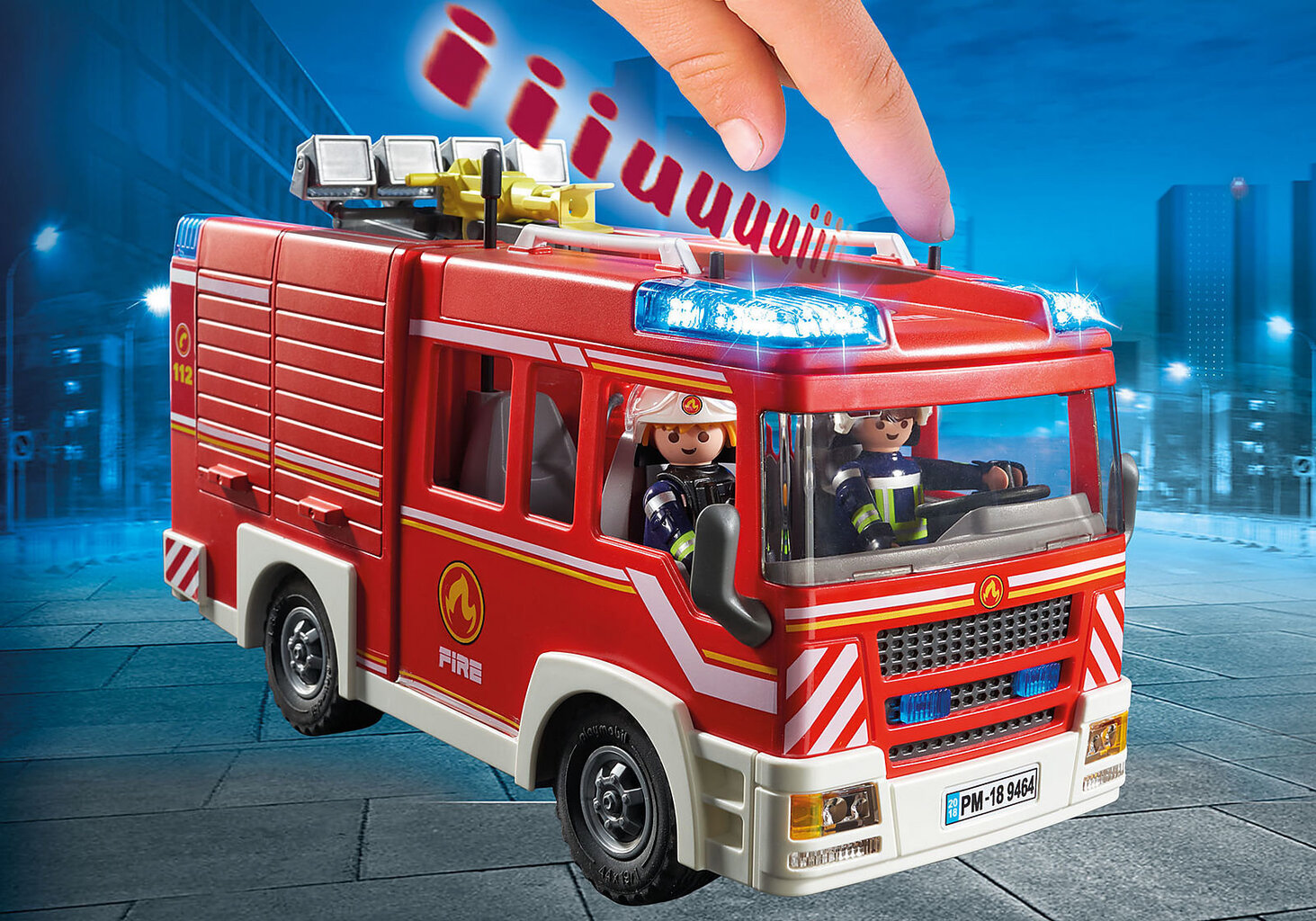 9464 PLAYMOBIL® City Action, Tuletõrjeauto hind ja info | Klotsid ja konstruktorid | kaup24.ee