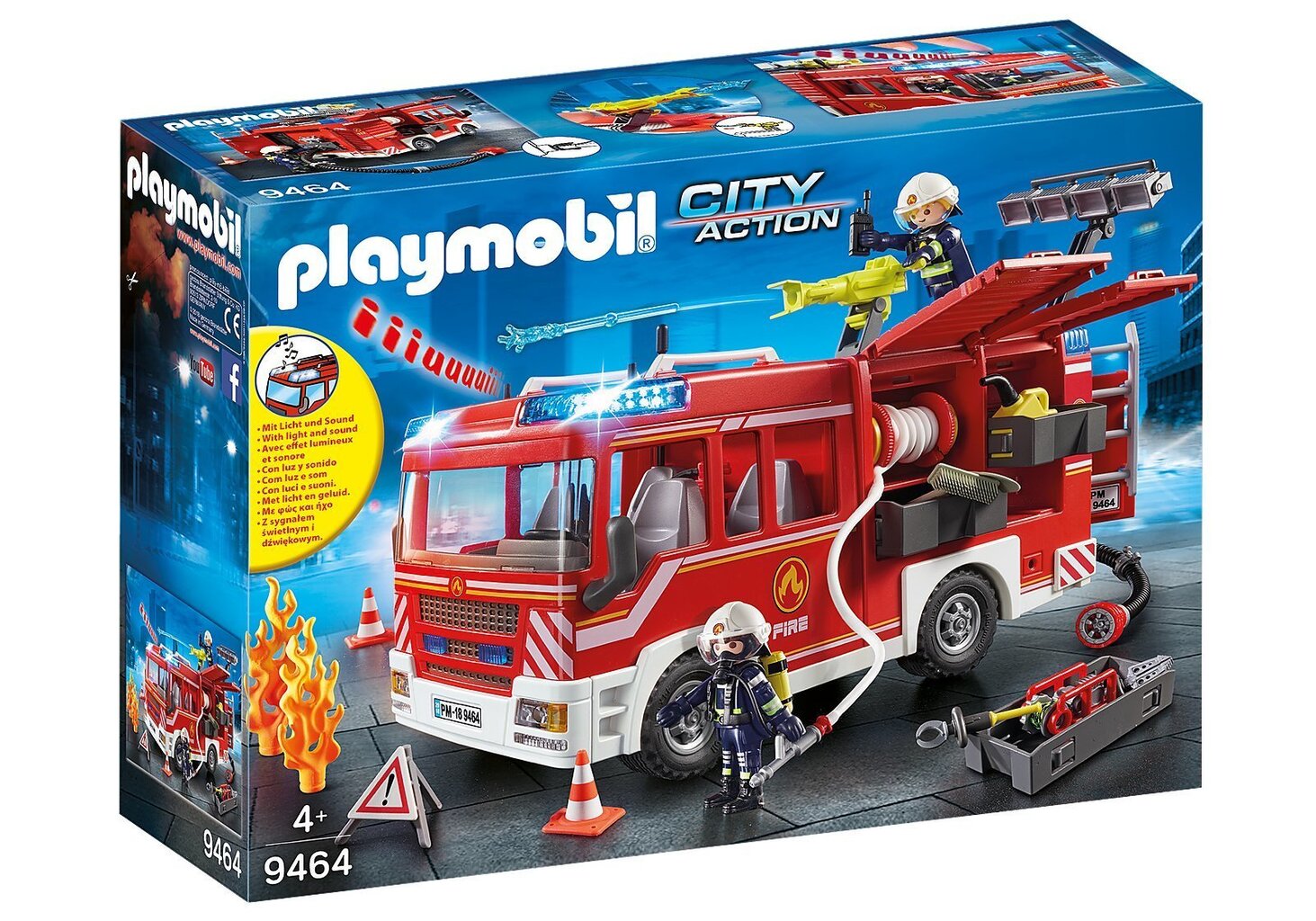 9464 PLAYMOBIL® City Action, Пожарная машина цена | kaup24.ee