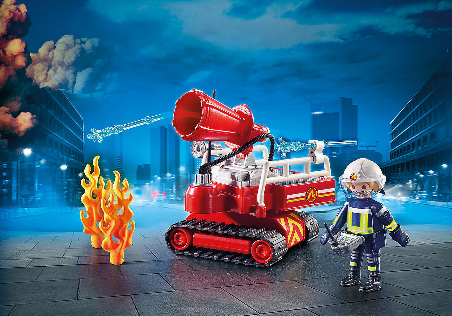 9467 PLAYMOBIL® City Action, Tuletõrje veekahur цена и информация | Klotsid ja konstruktorid | kaup24.ee