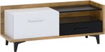 ТВ столик Meblocross Box 08 1D1S, коричневый/белый