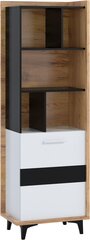 Полка Meblocross Box 06 1D, светло-коричневая/белая цена и информация | Полка | kaup24.ee