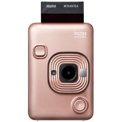 Kiirpildikaamera Fujifilm Instax Mini LiPlay, Blush gold hind ja info | Kiirpildikaamerad | kaup24.ee